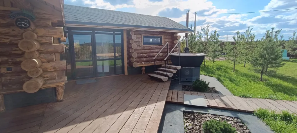 Бревенчатый дом для уютного отдыха в Осоргино