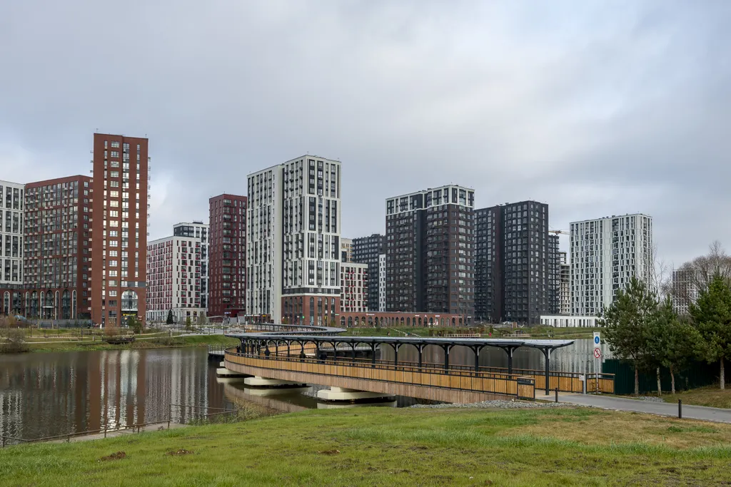 Квартира Квартира Стильная студия в ЖК Прокшино у метро Прокшино — Москва