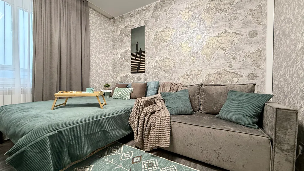 Просторная двушка у М-2