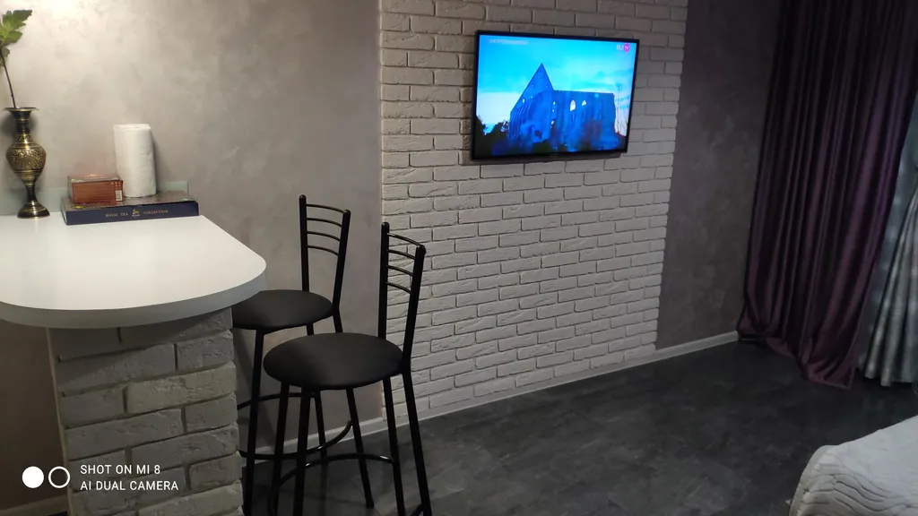 Современная квартира с красивым видом на город