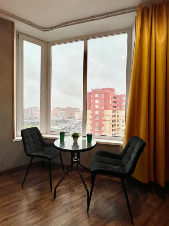 Дизайнерская квартира в прекрасным видом на город