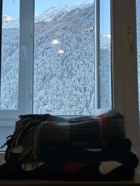 Уютная квартира с видом на горы