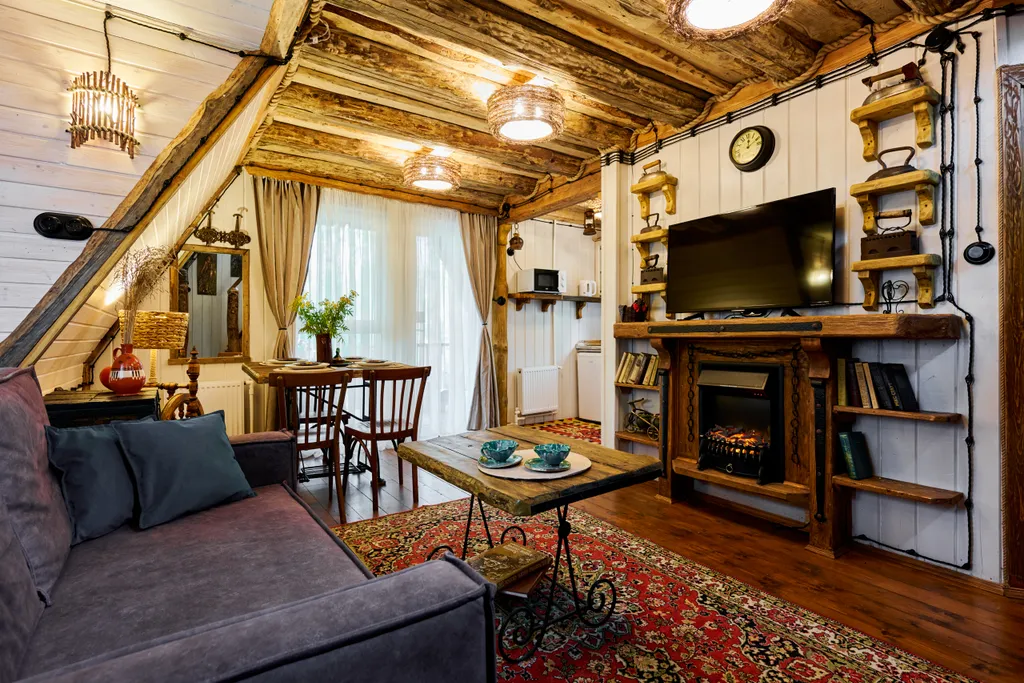 Дом номер 12 категории Люкс с электрокамином и двумя санузлами