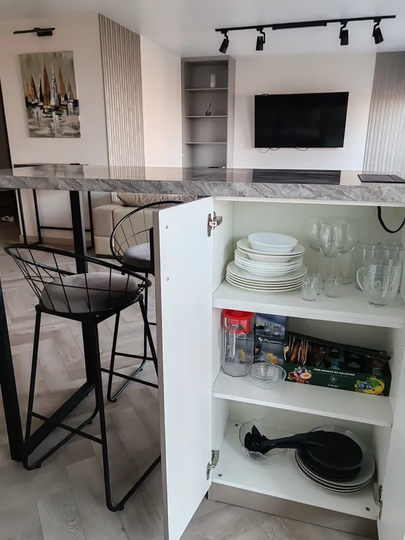 Просторная квартира с видом на море