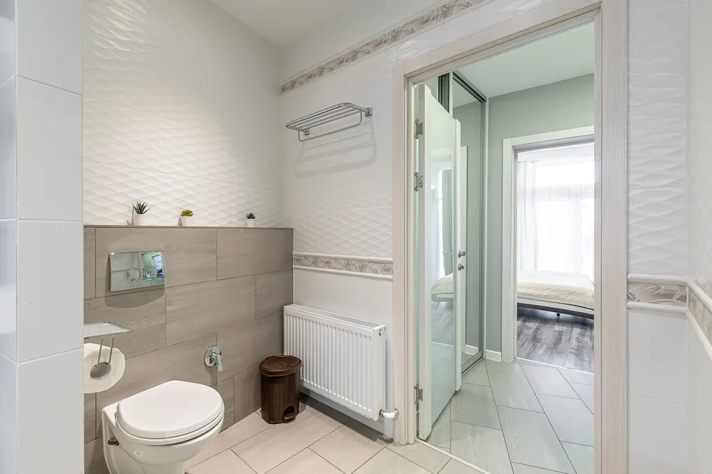 Апартамент с 2 спальнями и с 2 балконами