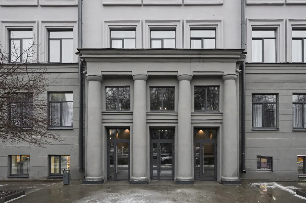 Квартира Квартира Студия в ЖК Park Side в монохромном стиле №3 — Санкт-Петербург