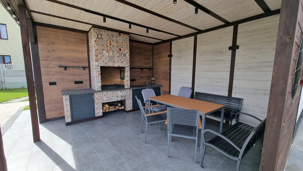 Уютный частный дом с баней рядом с морем