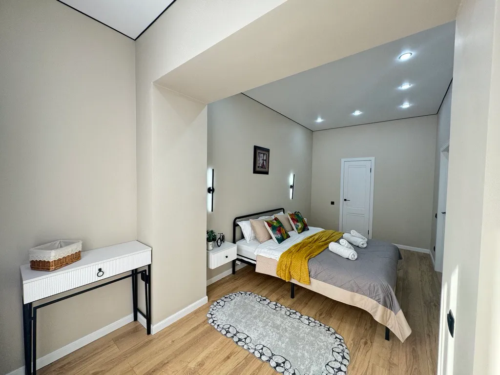 Евродвушка в ЖК Комфорт Сити с видом на горы, рядом с ТЦ MEGA