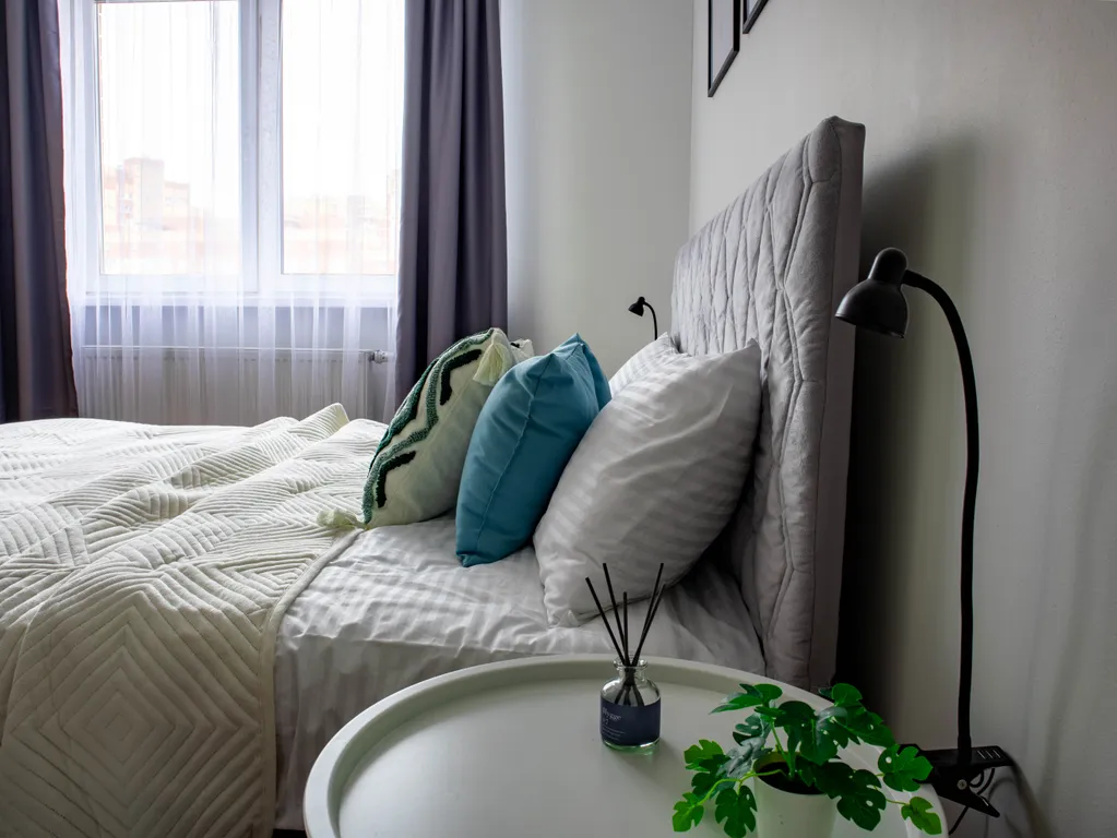 Квартира с красивым зеркалом