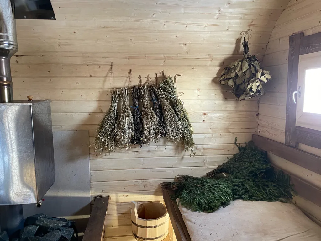 Коттедж Дом с баней и сибирским чаном — Васькино