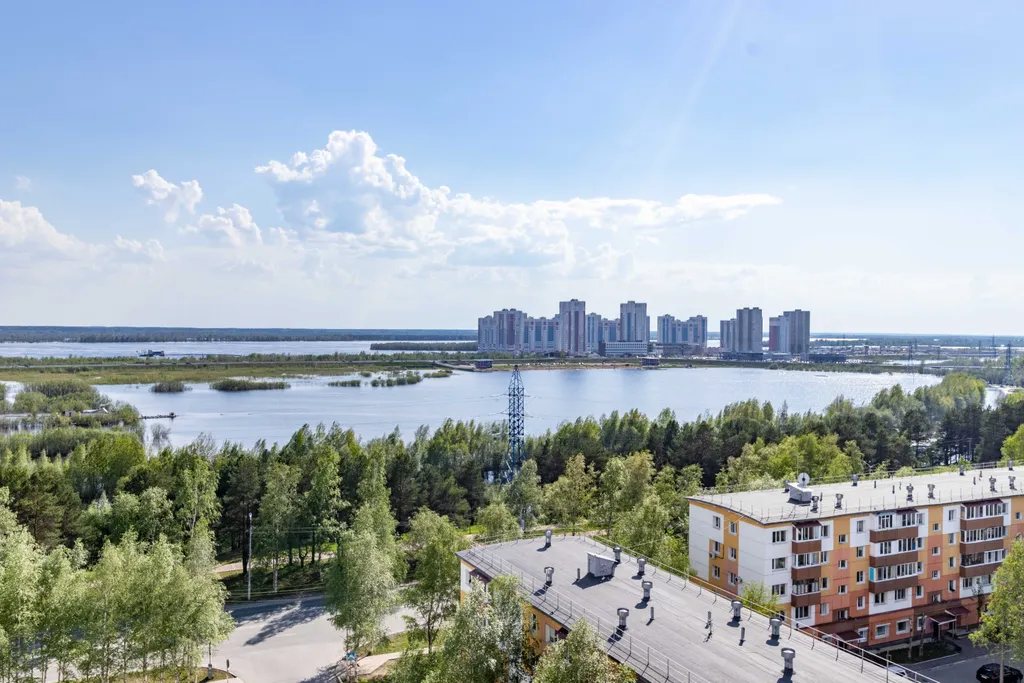 Апартаменты с прекрасным видом на Обь