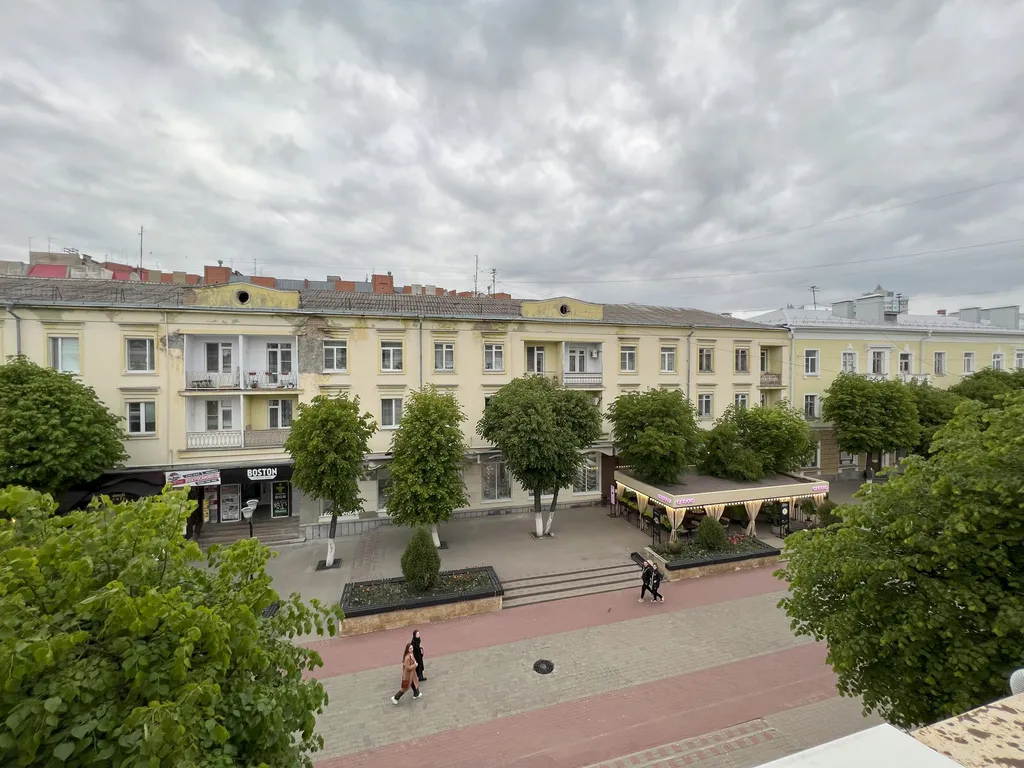 Квартира в центре вид на Орловский Арбат
