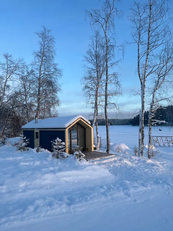 Домик с видом на остров Койонсаари