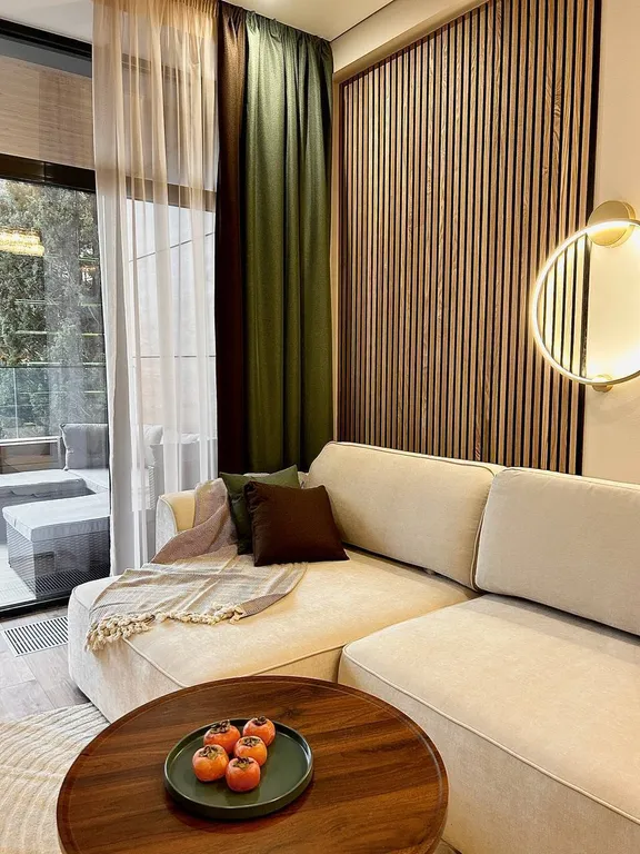 Двухкомнатный апартамент AURA