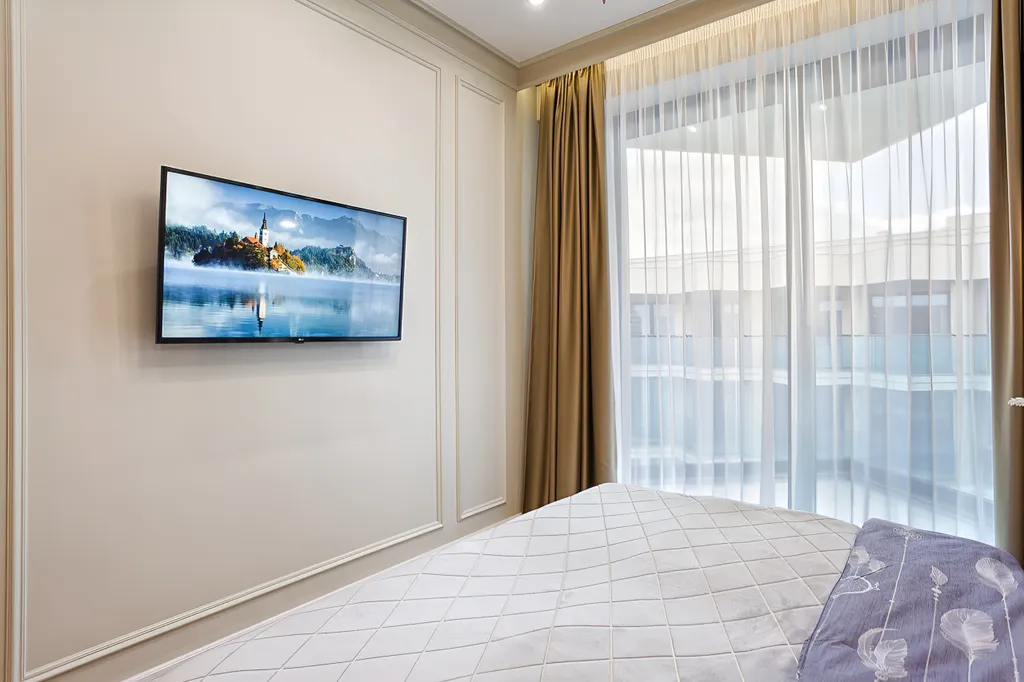 Квартира Симфония с двумя балконами и видом на море