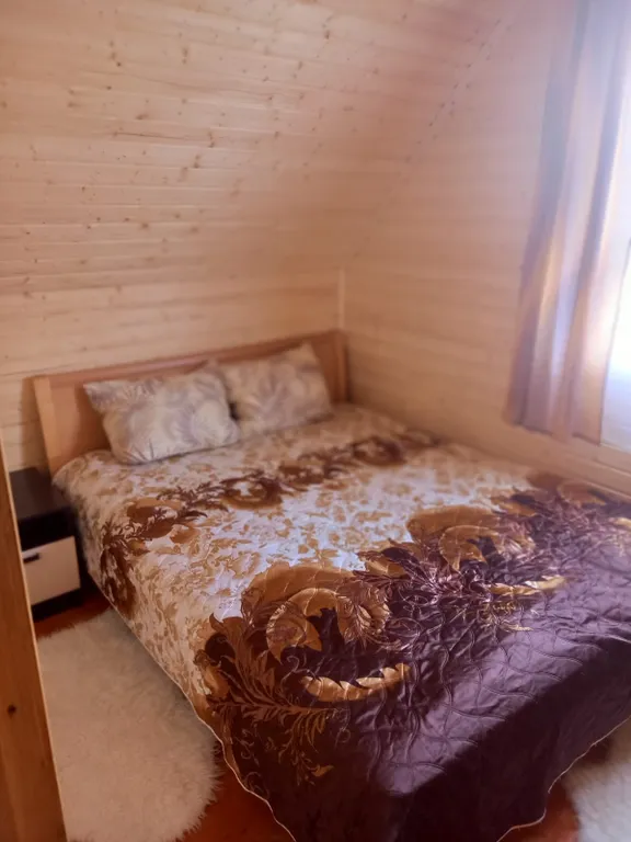 Уютный домик на берегу живописного озера