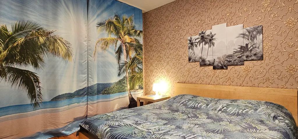 Уютная квартира с кухней студией