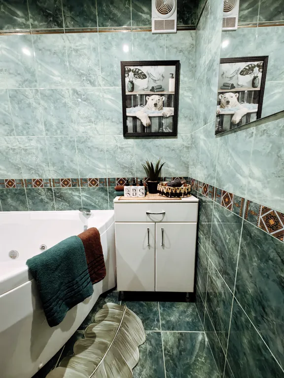 Просторная квартира у ЖД Вокзала, трёхкомнатная