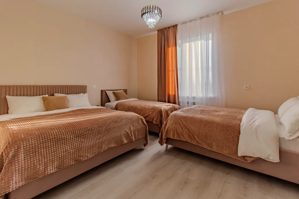 Уютный дом с чаном для большой компании