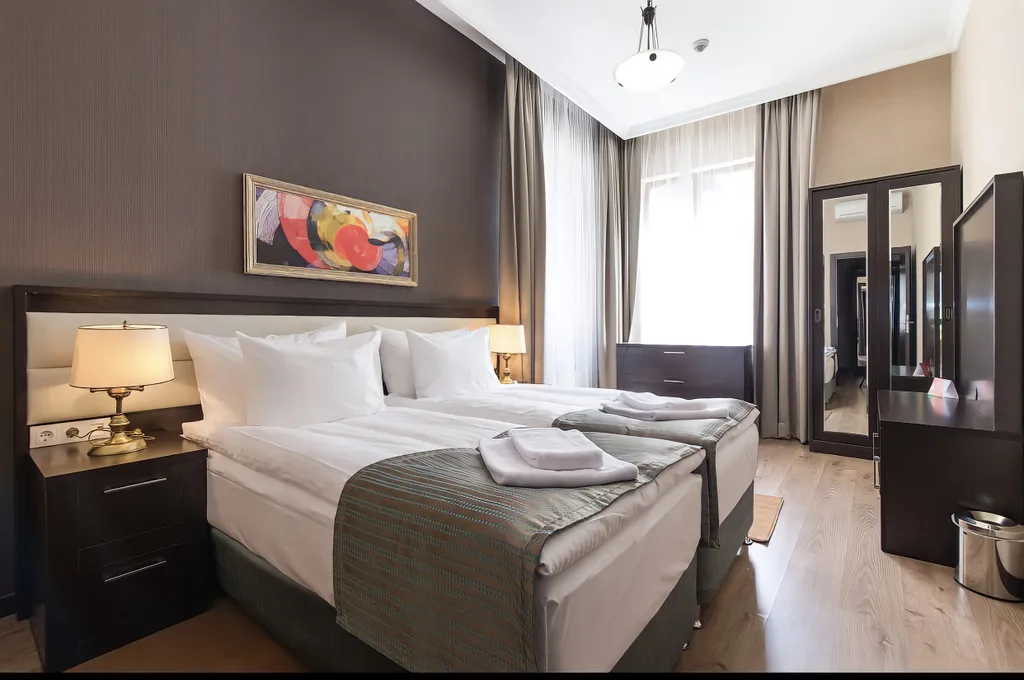 Большие апартаменты с видом на горы