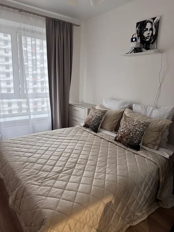 Уютная квартира с проектором у метро Внуково