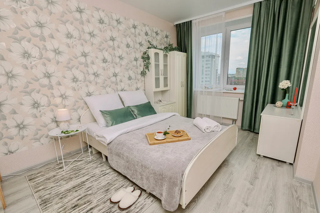 Очаровательная евродвушка с панорамным балконом