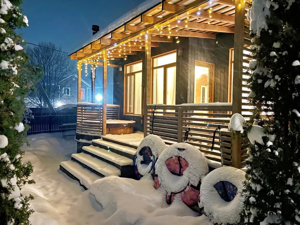 Коттедж Дом с сауной и финской купелью рядом с озером Плещеево — аренда посуточно в Городище