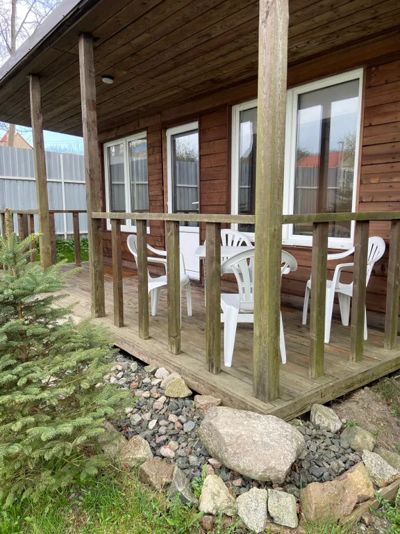 Уютный домик у моря.