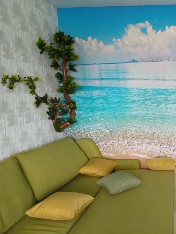 Квартира Квартира Белая студия Море внутри — Пионерский