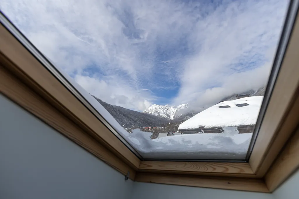 Уютная двухуровневая квартира в Красной поляне с видом на Ачишхо