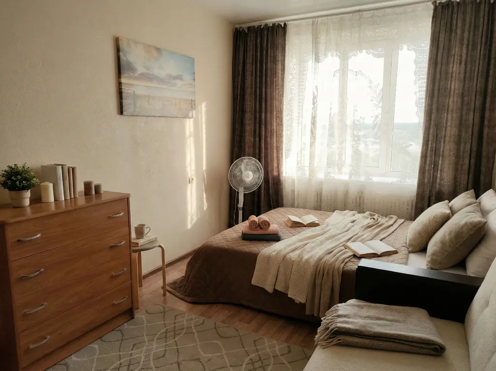 Квартира Комфортная однокомнатная квартира на М4 для отдыха семьёй в пути — Воронеж