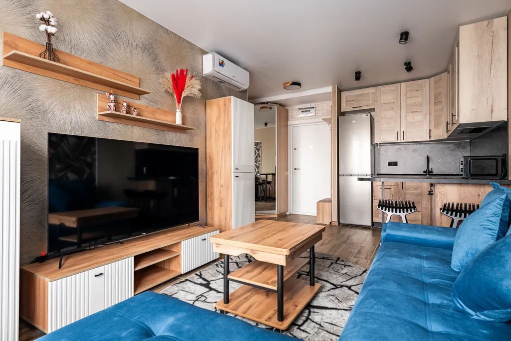 Квартира Квартира Огромный ТВ с Алисой, 31 этаж, видовая — Москва