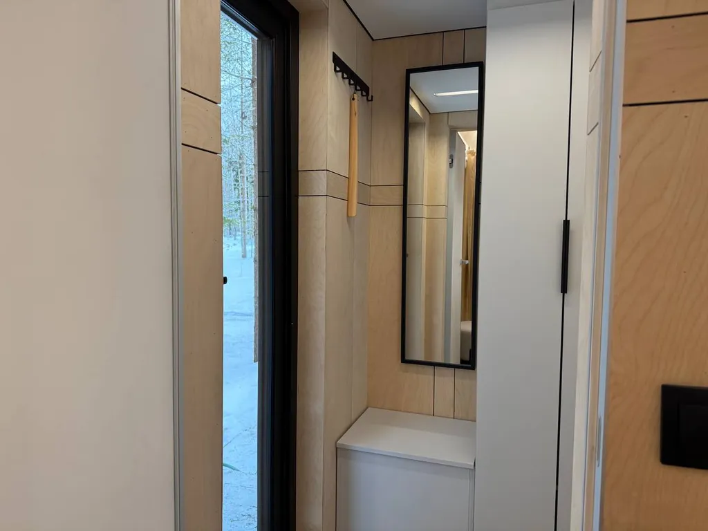 Уютный домик в лесу на двоих с купелью фурако и мангалом