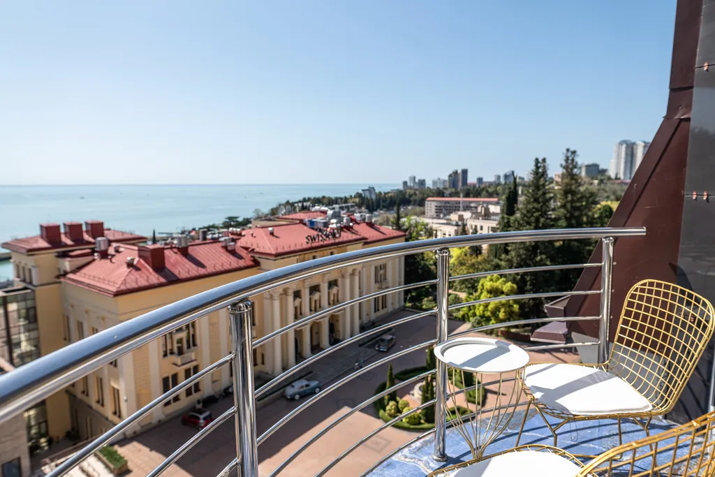 Пентхаус с видом на море и доступом на пляж отеля 5 звёзд