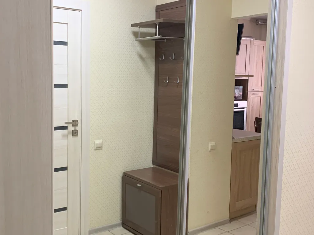 Однокомнатная квартира с видом на Волгу