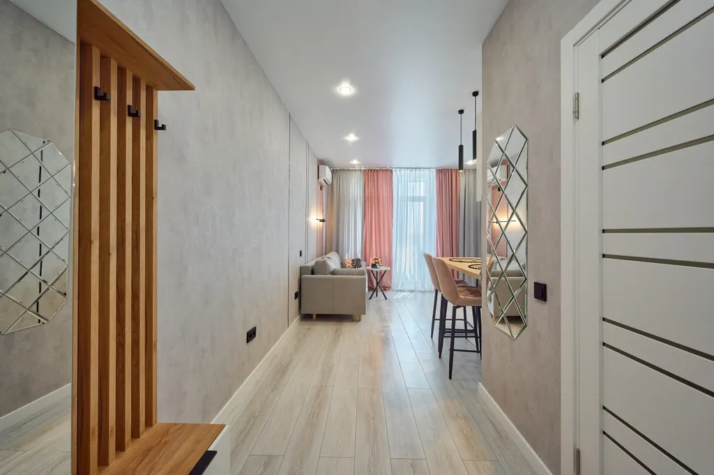 Студия для двух гостей с балконом