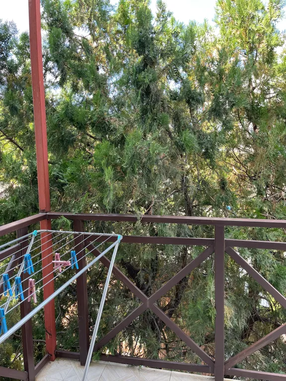 Четырёхместный номер  люкс с балконом с видом на город и горы