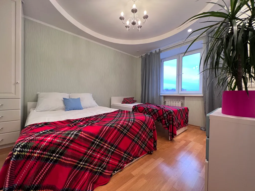 Просторная квартира для командированых в центре