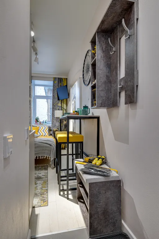 Квартира Квартира Стильная студия Loft на Рижской — Москва