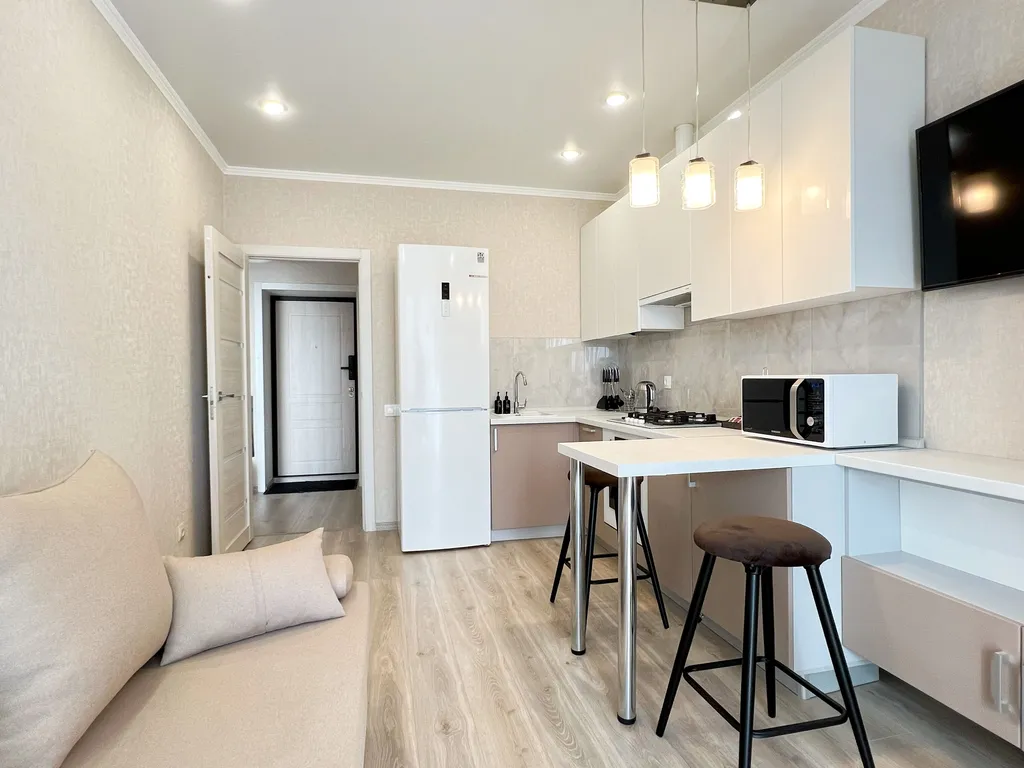 Квартира Эксклюзив Кибер с Неоновым Стилем