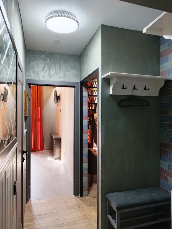 Атмосферная двухуровневая квартира с видом на Петропавловский парк