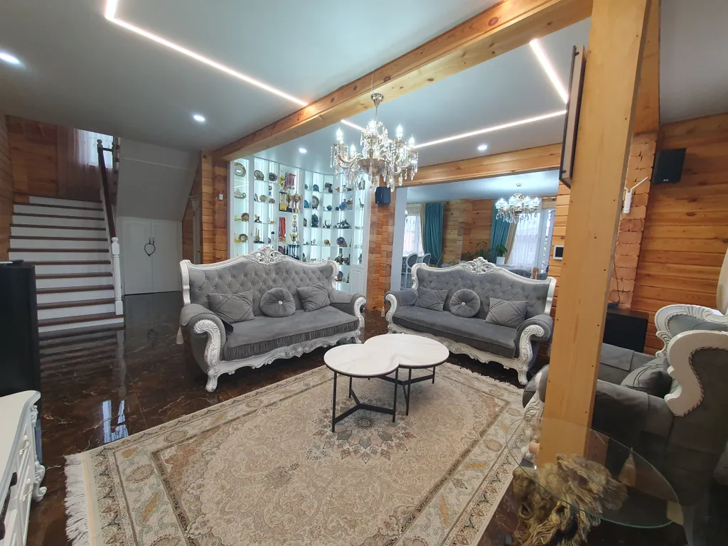 Уютный загородный дом из бруса с баней и чаном на дровах