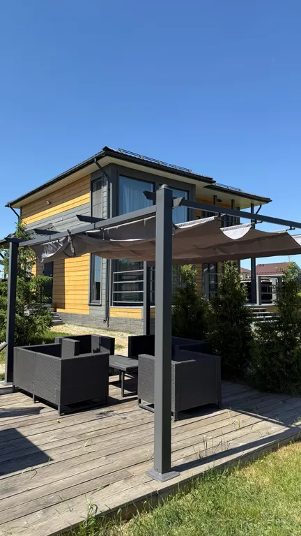 Коттедж Большой семейный дом с панорамными окнами у леса и озера — Семеновское