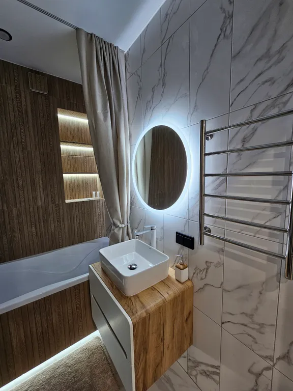 Квартира с дизайнерским ремонтом