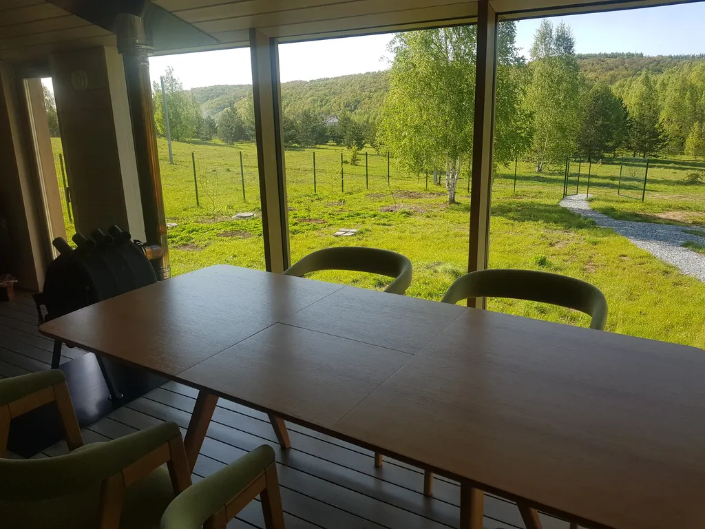 Коттедж Прекрасный дом с витражным остеклением в тихом уютном месте — Введенская Слобода