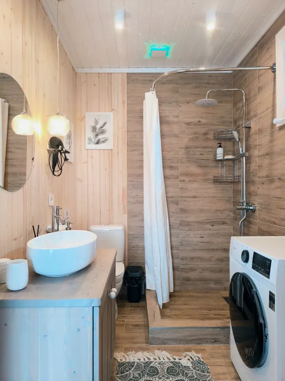 Коттедж Незабываемый отдых в доме с видом на реку и лес — Нурмойла