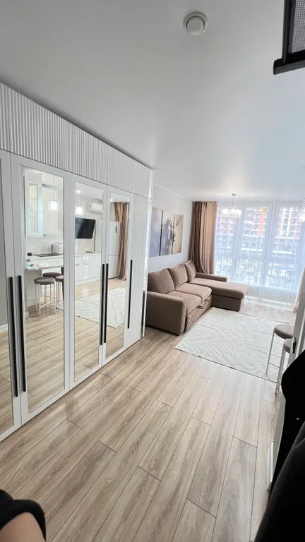 Квартира Квартира Уютная студия на Западном обходе — Краснодар