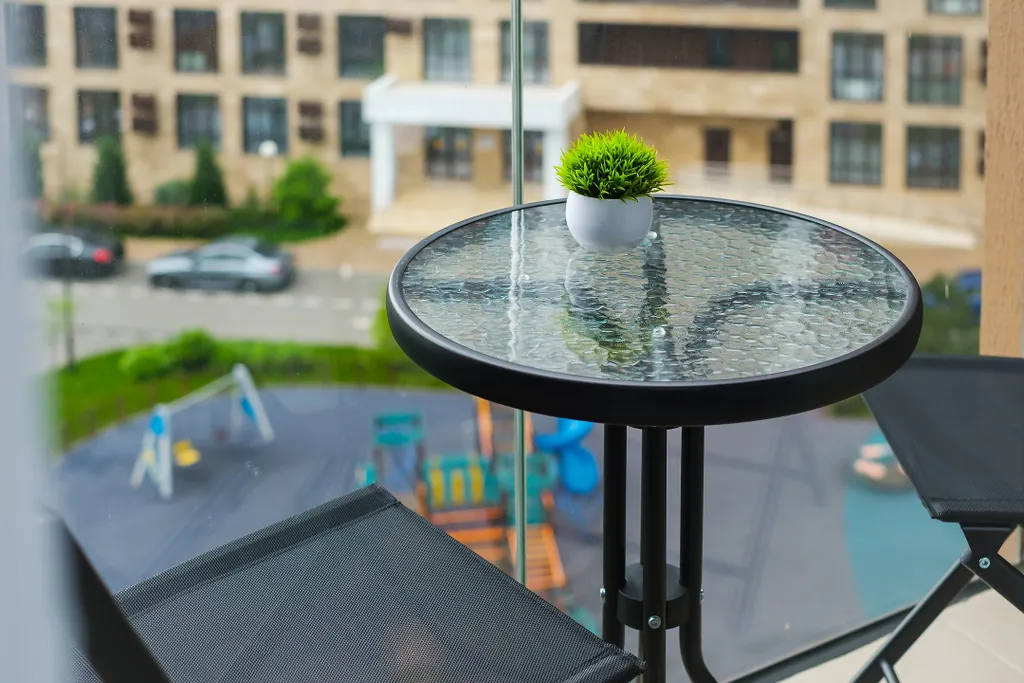 Уютная студия в жилом комплексе бизнес-класса, в Дагомысе