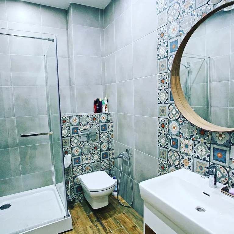 Студия у моря с видом на горы и парк