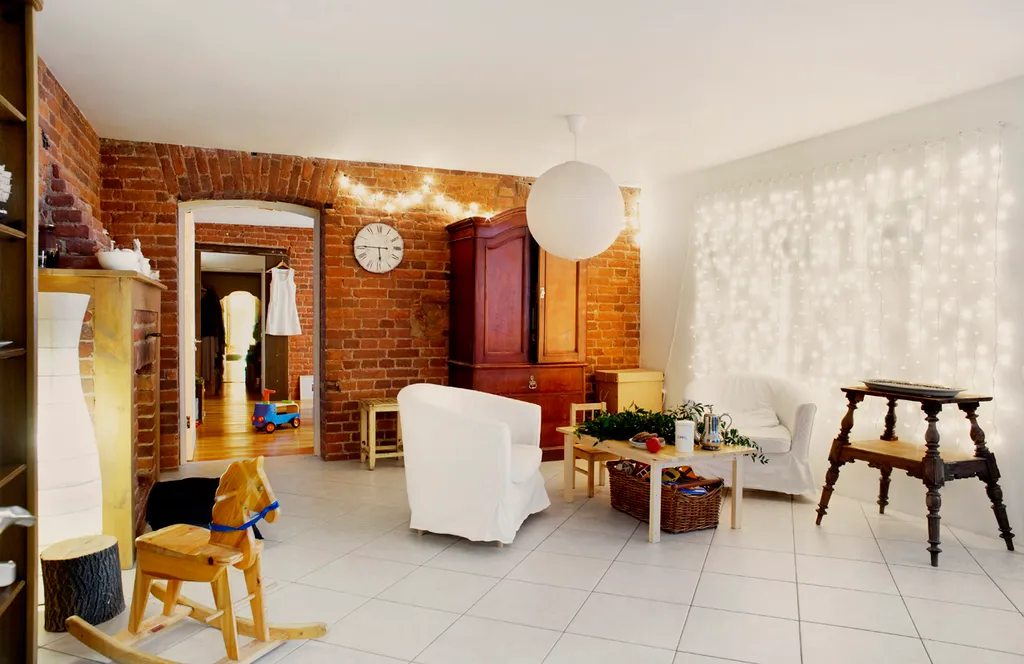 Квартира 3к квартира в стиле "лофт" с камином на Мойке, у Исаакиевской площади — Санкт-Петербург